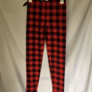 Kids Gap Plaid Tights Size XL